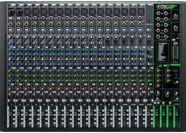 Alt view image 18 of 18 - Mackie ProFX22v3 USB Mixer