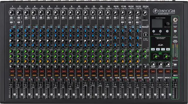 Main image of Mackie ONYX24 24-Channel Premium Analog Mixer with Multi-Track USB