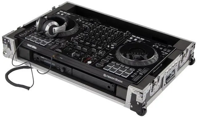 Main image of Odyssey FZDDJFLX10CW | DDJ-FLX10 1U Flight Case w/ wheels