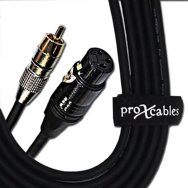 Main image of ProX XC-RXF50 | 50\' XLR-F to RCA Cable