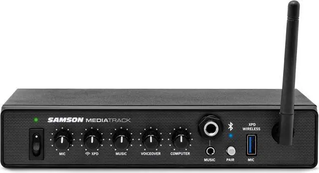 Main image of Samson Media Track SM4-U | Ins: 2 Mic 2 Line - Bluetooth