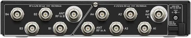 Alt view image 6 of 6 - Sennheiser EW-D ASA Active Antenna Splitter w/DC Power Distribution, 470-706 MHz