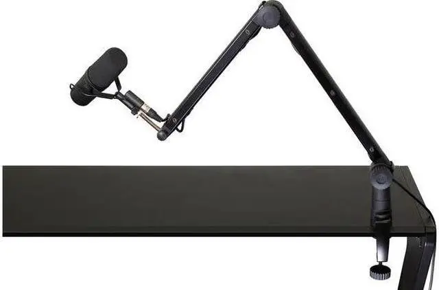 Main image of Ultimate Support BCM-300 | Deluxe Broadcast Mic Stand