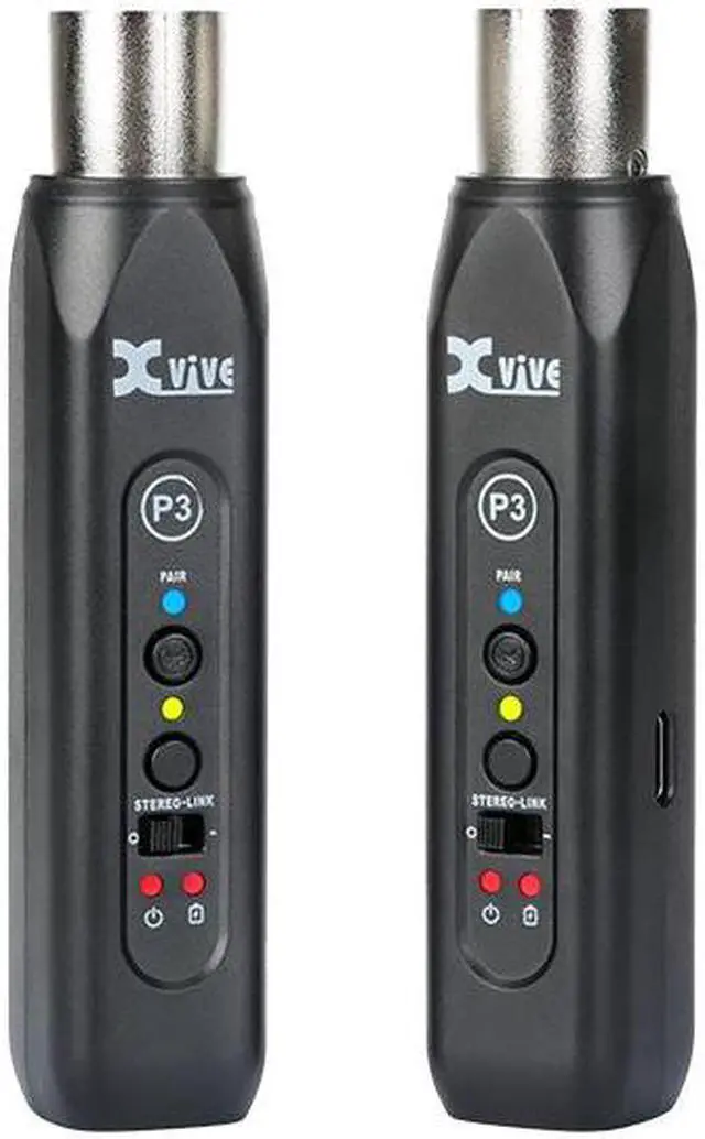 Main image of XVive P3D Stereo Bluetooth Audio Receiver | Wireless to XLR