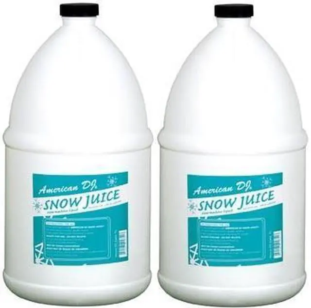 Alt view image 15 of 15 - NEW! AMERICAN DJ SNOW GAL Snow Fluid Juice One Gallon for VF Snow Flurry Machine