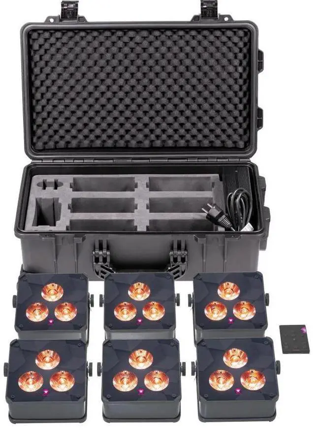 Main image of Ape Labs Maxi 2+ TourBox Grey | 6x Lights, Remote, Charging Case -IP65 (ID: 100227)
