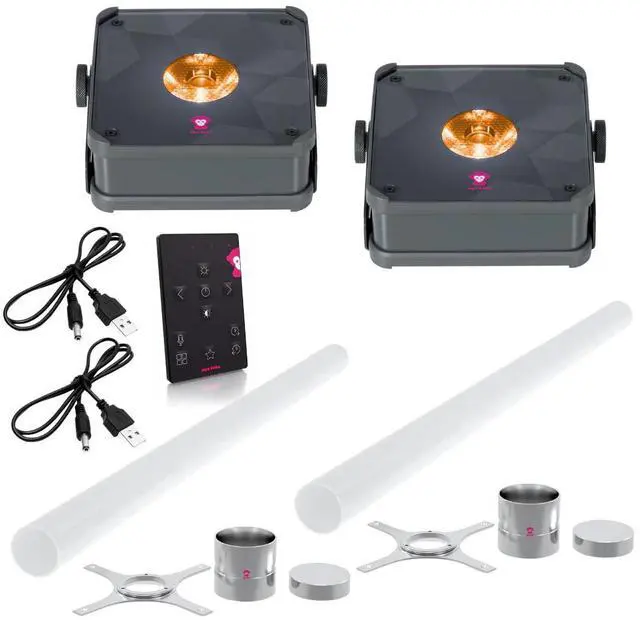 Main image of Ape Labs ComboTube 2.0 | Set of 2 - IP65, Grey, Uplight + Tube Decor