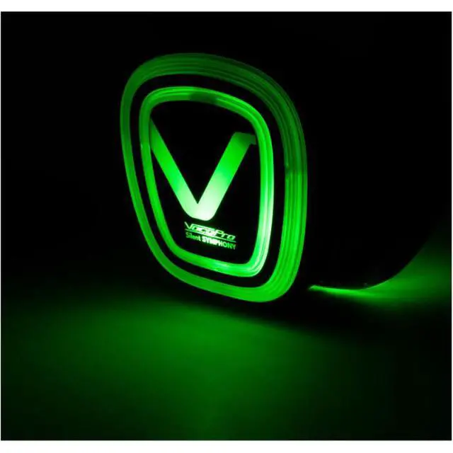 Alt view image 3 of 3 - VocoPro Silent Disco Pro 3100 | 100 Wireless Headphones + 3 Channels | Lightweight Design with LED