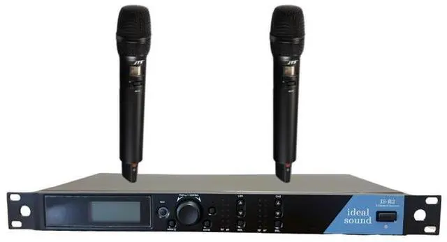 Main image of JTS IS-R2/JSS-4B | 2 Mic Wireless System w/ Dynamic Capsules