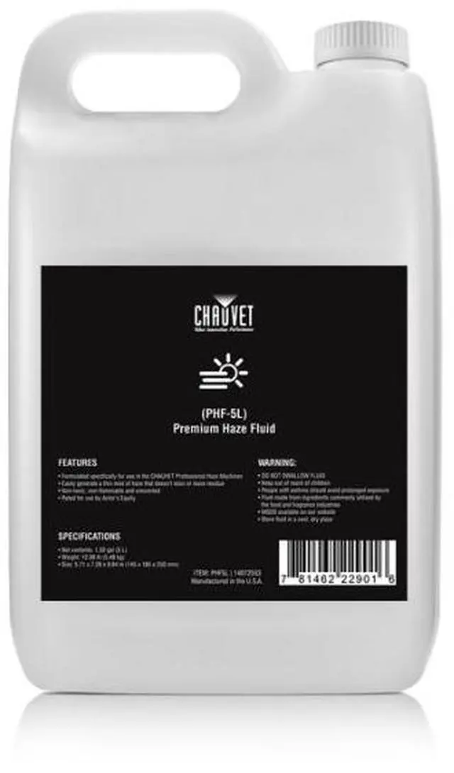 Main image of Chauvet Pro Premium Haze Fluid (PHF-5L)