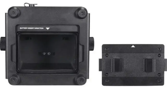 Alt view image 4 of 4 - JMAZ Mad Par RB | 80W RGBAL+C LED Swappable Battery-Powered Outdoor Uplight | Wireless IP65 Uplight with Remote Control