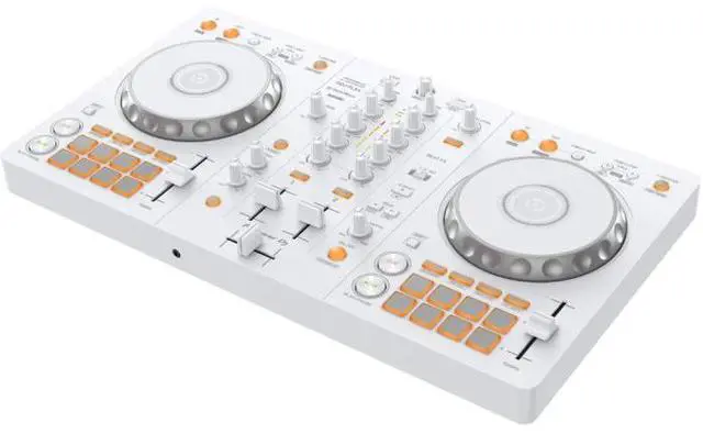 Main image of Pioneer DJ DDJ-FLX4-W | 2-Channel - White | rekordbox, Serato & djay DJ Controller with Smart Mixing