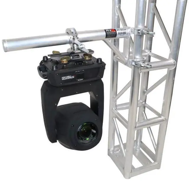 Alt view image 2 of 2 - ProX XT-DC24 | 24" Truss Arm Extension Pole with Dual Self-Locking Clamps, 150 lb Load Capacity