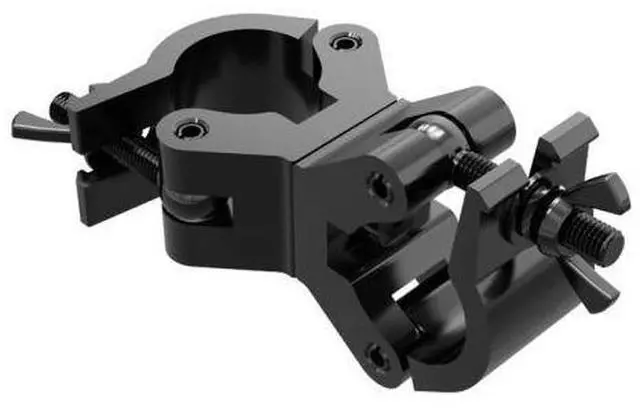 Main image of Global Truss X-PRO Swivel Clamp BLK | Heavy-Duty 360° Truss Clamp, 1650lb Load Capacity