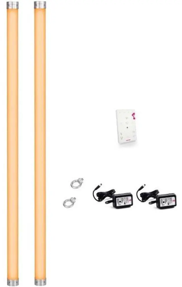 Main image of Ape Labs Neon Set of 2 | IP65 70W RGBaW 180 Degree Battery Tube Lights