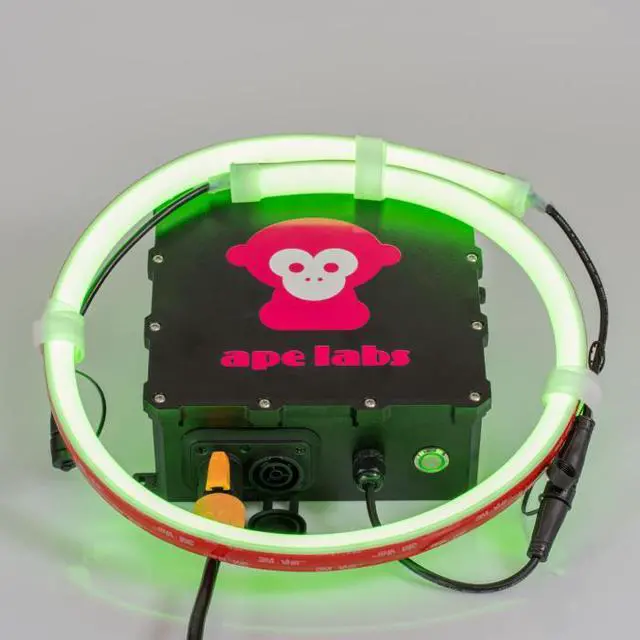 Alt view image 2 of 3 - Ape Labs NeonStripe Box | IP65 Powered Controller for LED Strips with Wireless Control (ID: 100364)