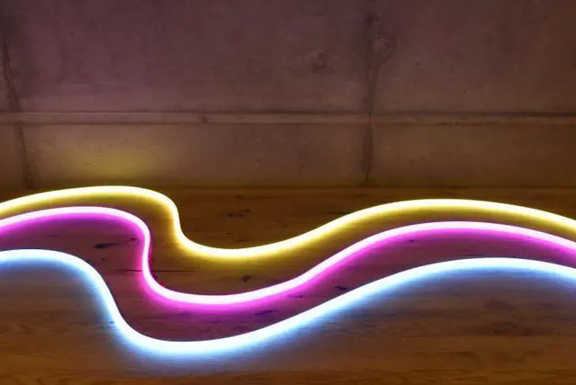 Alt view image 2 of 7 - Ape Labs NeonStripe 16 | 16.4ft IP65 RGBaW LED COB Strip, Cuttable with Pig Tails, Install Hardware Included (ID: 100303)