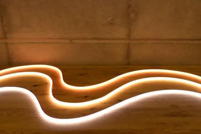 Alt view image 4 of 7 - Ape Labs NeonStripe 16 | 16.4ft IP65 RGBaW LED COB Strip, Cuttable with Pig Tails, Install Hardware Included (ID: 100303)