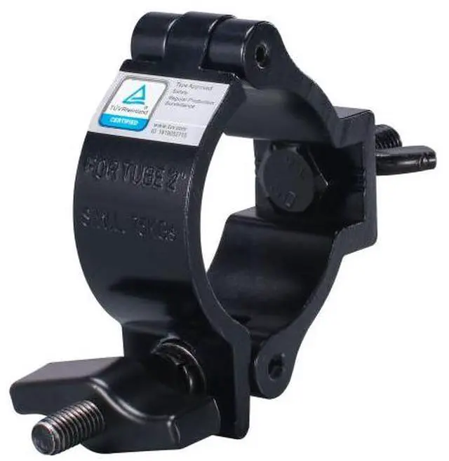 Alt view image 2 of 3 - SquareCable O-CLAMP BLK | F34, 165lb Truss Clamp Black