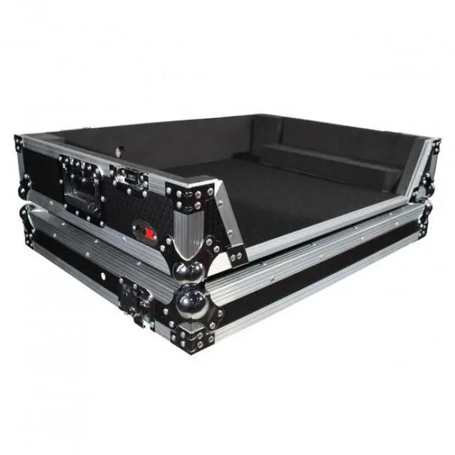 Alt view image 7 of 7 - ProX XS-XDJXZW for Pioneer DJ XDJ-XZ Flight Travel Hard Road Gig Ready Case w 1U Rack Space & Wheels