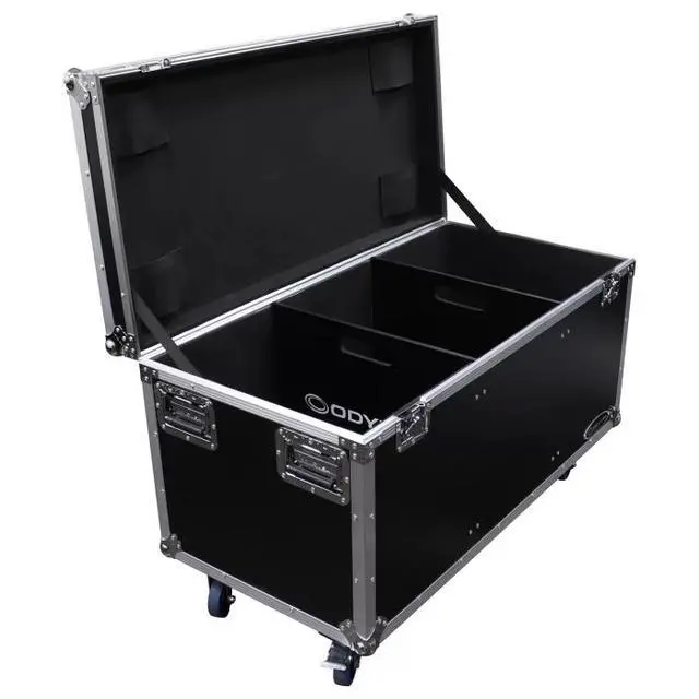 Alt view image 7 of 7 - STAKPAK UTILITY TRUNK WITH WHEELS AND STACKING CASTER PLATES: INTERIOR DIMS. 42"x17"x 20"