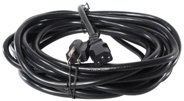 Alt view image 6 of 6 - 25 Ft. NEMA 15P Edison to IEC Replacement Power Cord