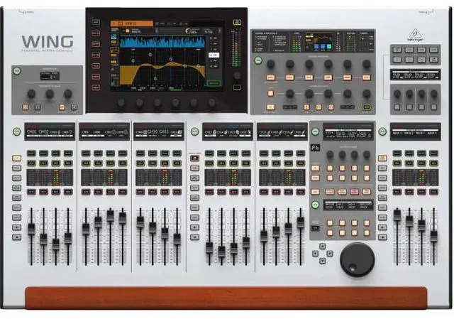 Main image of Behringer WING | 48-Channel Digital Mixing Console | 24 Motorized Faders with MIDAS Preamps