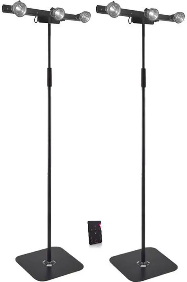 Main image of Ape Labs CoinBar Kit Set of 2 | 6-Fixture Wireless Lighting Package with Dual Stands, Remote & Power Accessories