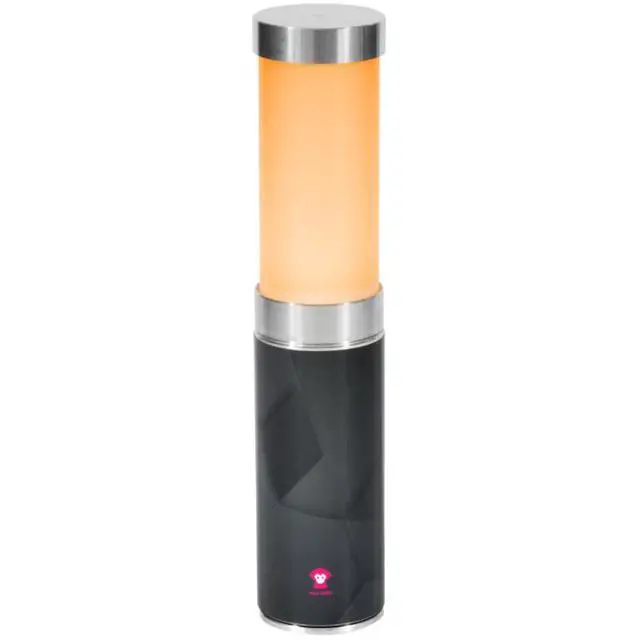 Alt view image 3 of 7 - Ape Labs Table Light 2.0 Set of 1 Grey | Battery LED Table Light with Remote | IP65 360° Wireless Uplight Pack