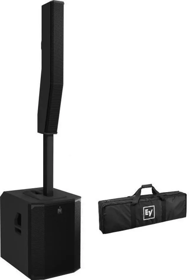 Alt view image 2 of 7 - ElectroVoice EVOLVE90 (Pair) | Dual 2000W Column PA Systems 134dB SPL, 18 Subs, Bluetooth & App Control