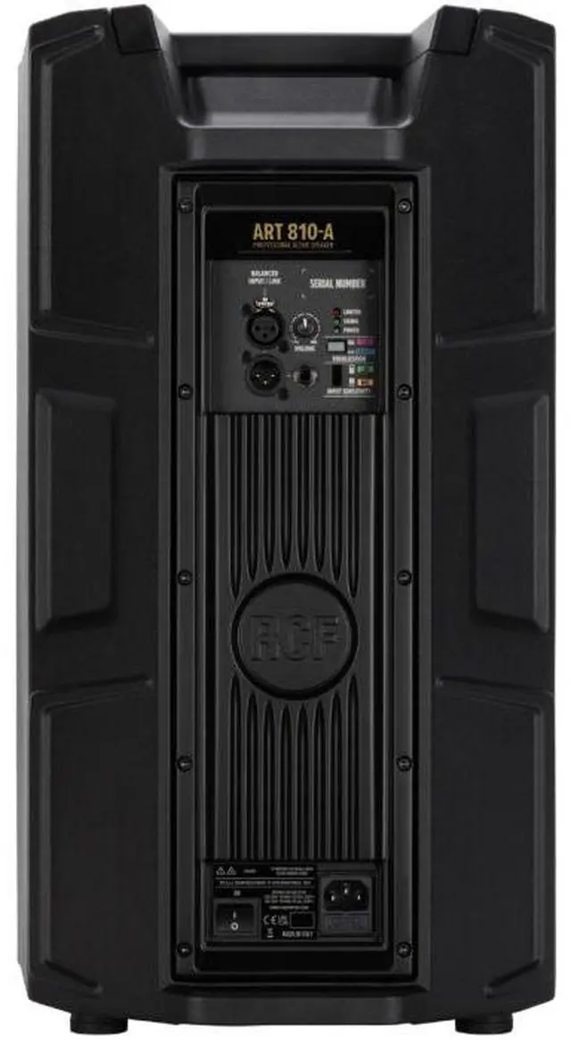 Alt view image 5 of 7 - RCF ART 810A | 10in - 129dB | Compact Powered Speaker with XBOOST