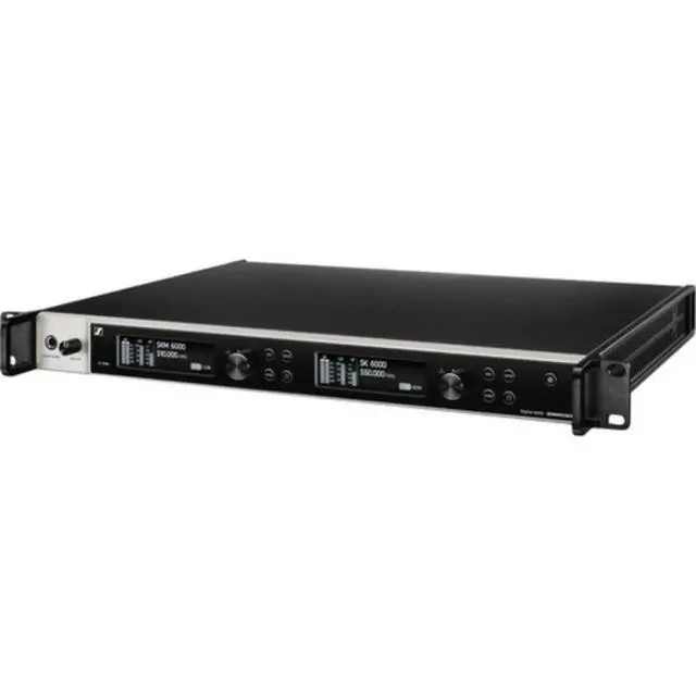 Alt view image 2 of 3 - Sennheiser EM 6000 DANTE | 2-Channel Dante Receiver | 244 MHz Digital UHF Tuning