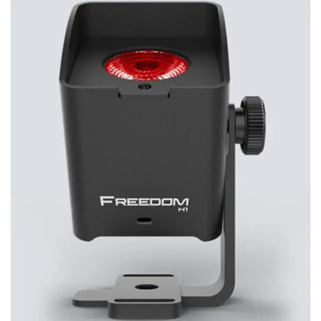 Alt view image 3 of 6 - Chauvet DJ Freedom H1 IP X4 | Wireless Battery LED Wash System | 4-Pack with D-Fi, Remote & Charger
