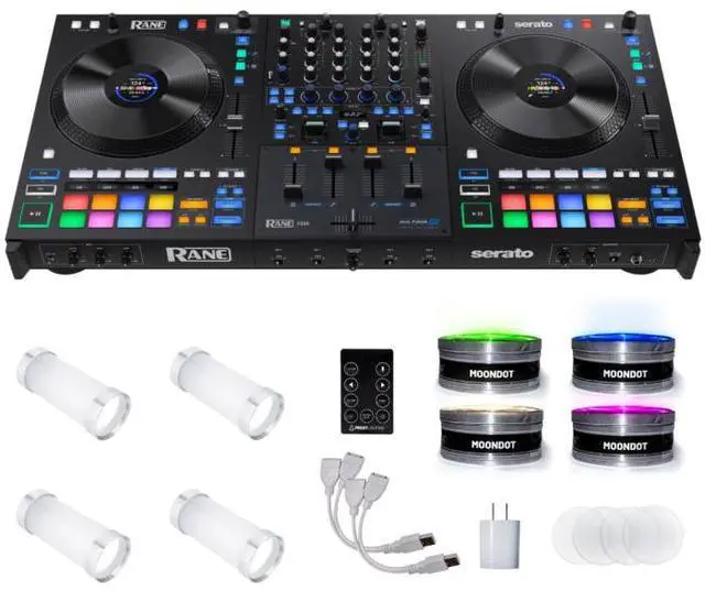 Main image of Rane Four DJ Controller w/ Lighting Package