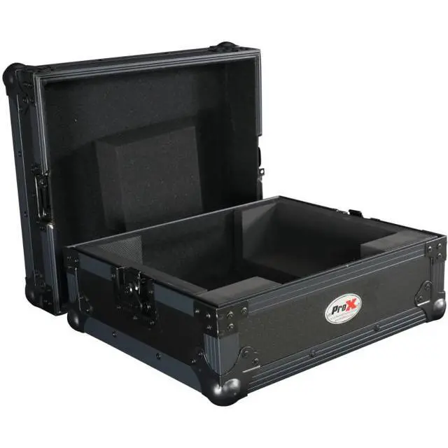 Alt view image 4 of 7 - ProX XS-RP7BL | Case for Reloop RP-7 | All Black with Custom Foam