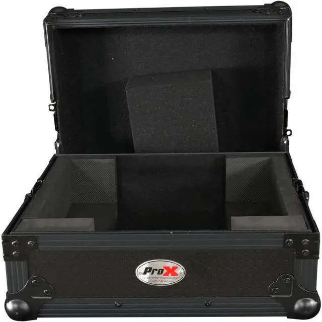 Alt view image 5 of 7 - ProX XS-RP7BL | Case for Reloop RP-7 | All Black with Custom Foam