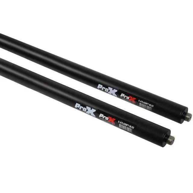 Alt view image 4 of 6 - ProX X-ATLAS8FTBLX2 | Adjustable Telescoping Poles Pair | 56in-96in Black Support Set