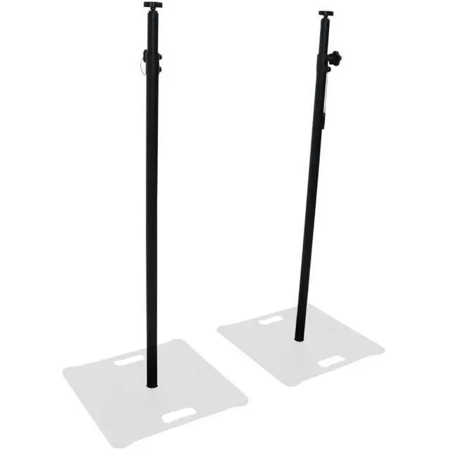 Alt view image 5 of 6 - ProX X-ATLAS8FTBLX2 | Adjustable Telescoping Poles Pair | 56in-96in Black Support Set