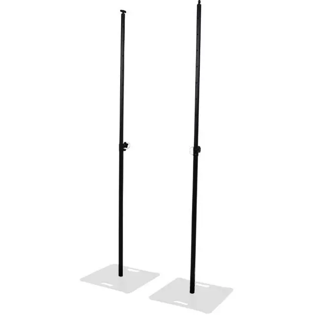 Alt view image 6 of 6 - ProX X-ATLAS8FTBLX2 | Adjustable Telescoping Poles Pair | 56in-96in Black Support Set
