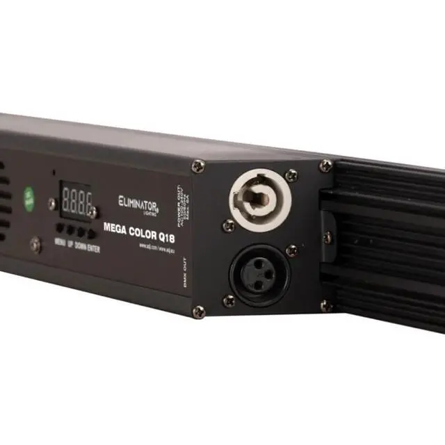 Alt view image 5 of 7 - Eliminator Mega Color Q18 | 1m RGBA LED Wash Bar | Pixel Mapping & 5 DMX Modes