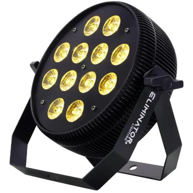 Alt view image 3 of 7 - Eliminator LP HEX 12 PLUS | 12x18W RGBWA+UV Flat Par | 6-in-1 LEDs with White Balance Control