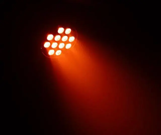 Alt view image 7 of 7 - Eliminator LP HEX 12 PLUS | 12x18W RGBWA+UV Flat Par | 6-in-1 LEDs with White Balance Control