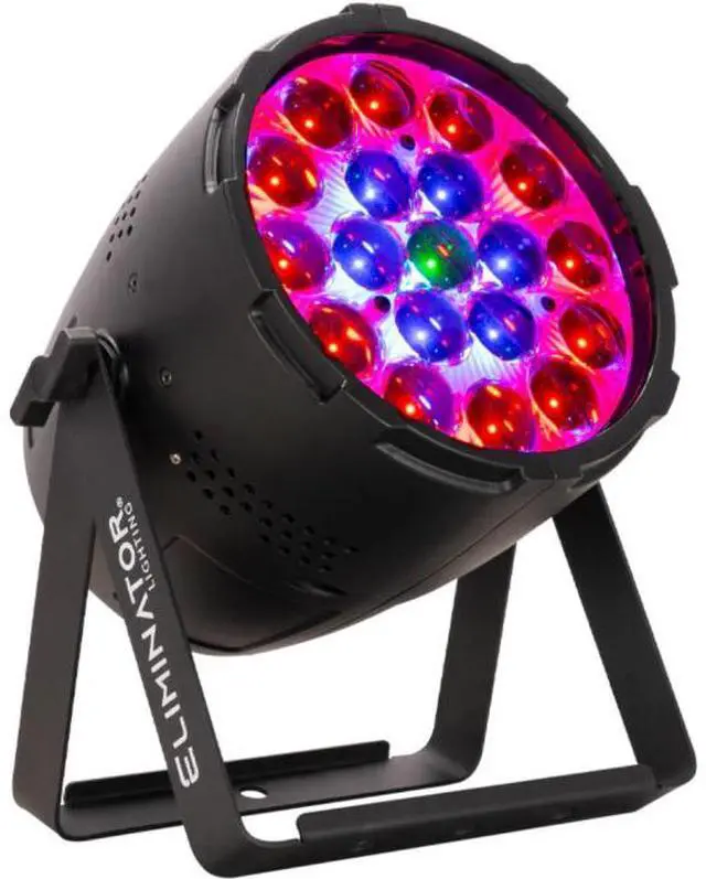 Main image of Eliminator Mega Par Z Wash | 19x15W RGBW LEDs + Zoom | 10°60° Beam with Circle Control
