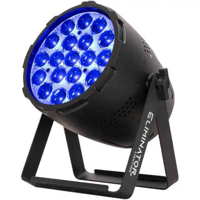 Alt view image 2 of 7 - Eliminator Mega Par Z Wash | 19x15W RGBW LEDs + Zoom | 10°60° Beam with Circle Control