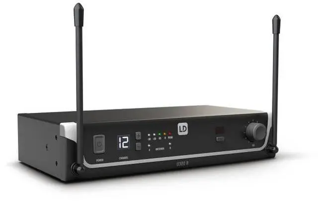 Main image of LD Systems U304.7 R | UHF Wireless Receiver 470490 MHz | 12-Channel Diversity with IR Sync & XLR Out