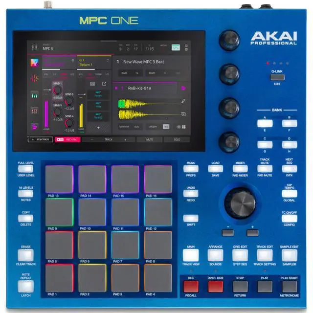 Alt view image 4 of 7 - Akai MPC One G2 | Standalone Music Production Center | 8-Core MPC3 Beat Workstation