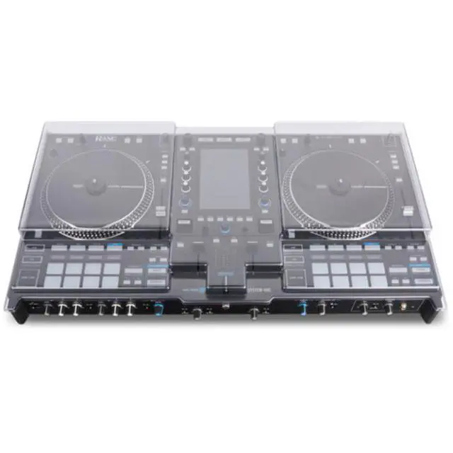 Alt view image 2 of 5 - Decksaver DS-PC-SYSTEM1 | Cover for RANE DJ SYSTEM ONE | Smoked Polycarbonate Protection