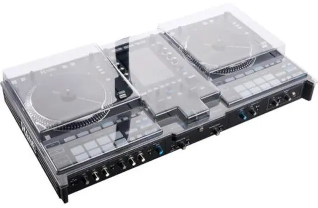 Main image of Decksaver DS-PC-SYSTEM1 | Cover for RANE DJ SYSTEM ONE | Smoked Polycarbonate Protection