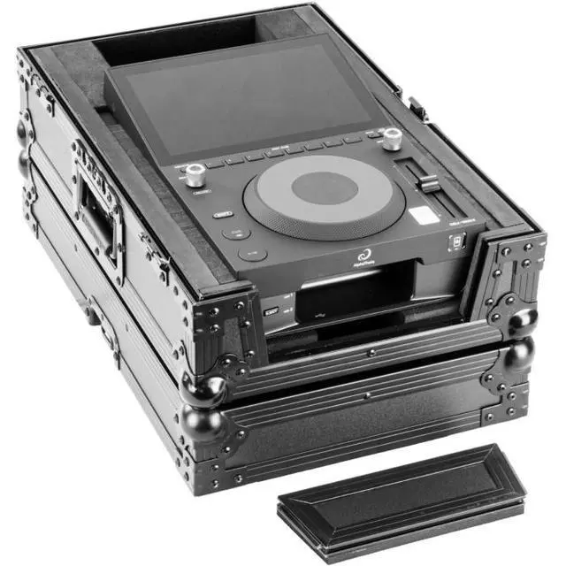 Alt view image 3 of 7 - Odyssey FZCDJ1500XBL | Flight Case for AlphaTheta CDJ-1500X | Black Label Hardware with Removable Panel