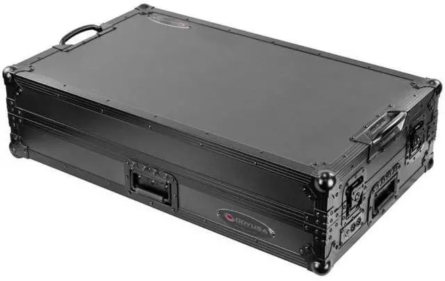 Alt view image 7 of 7 - Odyssey FPR-GSSYSTEMONE1UWBL | Pre-Wired Case for RANE SYSTEM ONE | 1U Rack and Glide Laptop Platform